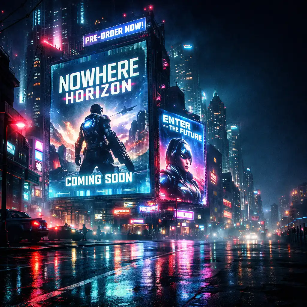 Cyberpunkowa premiera gry w neonowym mieście